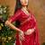 Ethnic Motifs Woven Design Saree with Unstitched Blouse