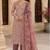 brown summer linen cotton ethnic salwar kameez