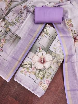 purple summer linen cotton ethnic salwar kameez 3
