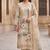 peach summer linen cotton ethnic salwar kameez