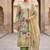 green summer linen cotton ethnic salwar kameez