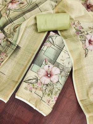 green summer linen cotton ethnic salwar kameez 3