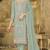 light green graceful embroidered ethnic salwar kameez
