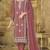 Dusty rose color salwar kameez for graceful embroidered ethnic salwar kameez