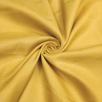 yellow banarasi cotton ethnic partywear suit for girls 4