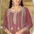 Dusty rose color salwar kameez for graceful embroidered ethnic salwar kameez
