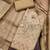 beige shimmer linen cotton ceremonial suit for girls