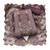 purple shimmer linen cotton ceremonial suit for girls