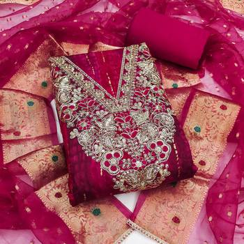 pink modal cotton formal dress for girls 3