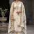cream modal cotton formal dress for girls