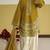 mustard roman silk embroidered partywear suit for girls