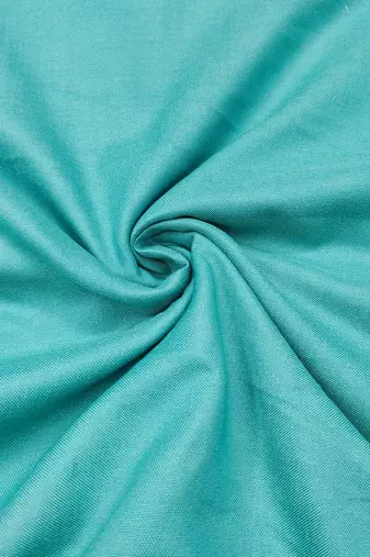 sky blue banarasi cotton ethnic partywear suit for girls