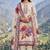 maroon modal cotton handwork salwar kameez