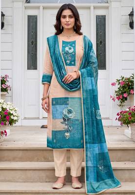 firozi modal cotton handwork salwar kameez 1