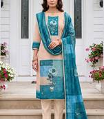 firozi modal cotton handwork salwar kameez