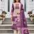 purple modal cotton handwork salwar kameez