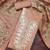 peach modal cotton handwork salwar kameez
