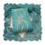 sky blue chanderi fancy partywear salwar kameez