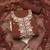 coffee chanderi fancy partywear salwar kameez