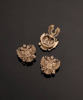 Oxidised antique gold plated button cover 3