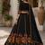 Black Color Smart And Trendy Festive Special Girlie Lehenga Choli