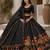 Black Color Smart And Trendy Festive Special Girlie Lehenga Choli
