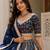 Blue Color Smart And Trendy Festive Special Girlie Lehenga Choli
