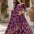 Purple Color Smart And Trendy Festive Special Girlie Lehenga Choli