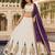 Off White Color Smart And Trendy Festive Special Girlie Lehenga Choli