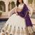 Off White Color Smart And Trendy Festive Special Girlie Lehenga Choli