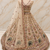 Beige Color Crystal Beads,Sequence And Zari Embroidery Work Net Lehenga Choli
