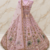 Lavender Color Crystal Beads,Sequence And Zari Embroidery Work Net Lehenga Choli