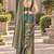 butterfly sequin work nc satin ready to wear saree with stitched blouse