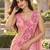 butterfly sequin work nc satin ready to wear saree with stitched blouse