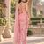 butterfly sequin work nc satin ready to wear saree with stitched blouse