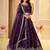 WINE CRUNCHY SILK PARTY WEAR EMBROIDERY LEHNGHA CHOLI 