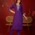 Blue embroidery rayon kurta with pant and duptta