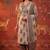 Black printed cotton kurta with pant and duptta