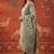 Green printed cotton kurta with pant and duptta
