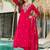 Pink color vichitra silk fabric smart and girlie ethnic kurta set