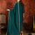 Rama color beautiful ceremonial heavy embroidered ceremonial salwar kameez