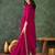 Pink color vichitra silk fabric smart and girlie ethnic kurta set