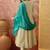 Chiku color rayon fabric smart and girlie ethnic kurta set