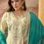 Chiku color rayon fabric smart and girlie ethnic kurta set