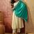 Chiku color rayon fabric smart and girlie ethnic kurta set