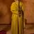 Mustard color viscose silk fabric smart and girlie ethnic kurta set