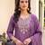 Onion color gold silk fabric designer embroidery work graceful partywear attire for girls