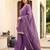 Onion color gold silk fabric designer embroidery work graceful partywear attire for girls