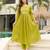 Lemon color smart chinon fabric designer embroidered festive special salwar kameez