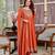 Rust color smart graceful kurta set for trendy girlie looks